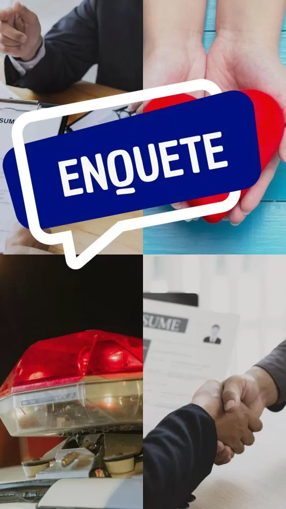 Enquete: Qual tema você considera mais urgente para sua cidade atualmente?