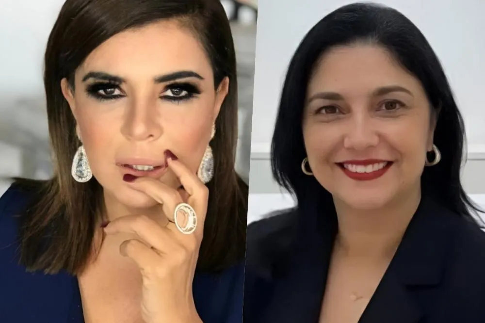 A cantora Mara Maravilha e a prima, a advogada Cláudia Félix. Fotos: Reprodução Instagram/Montagem Área VIP