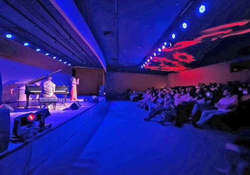 A música é uma das artes bases da Fundação Nacional de Artes. Na foto, espetáculo de retorno da Sala Funarte Sidney Miller, no Rio (Crédito: Walda Marques)