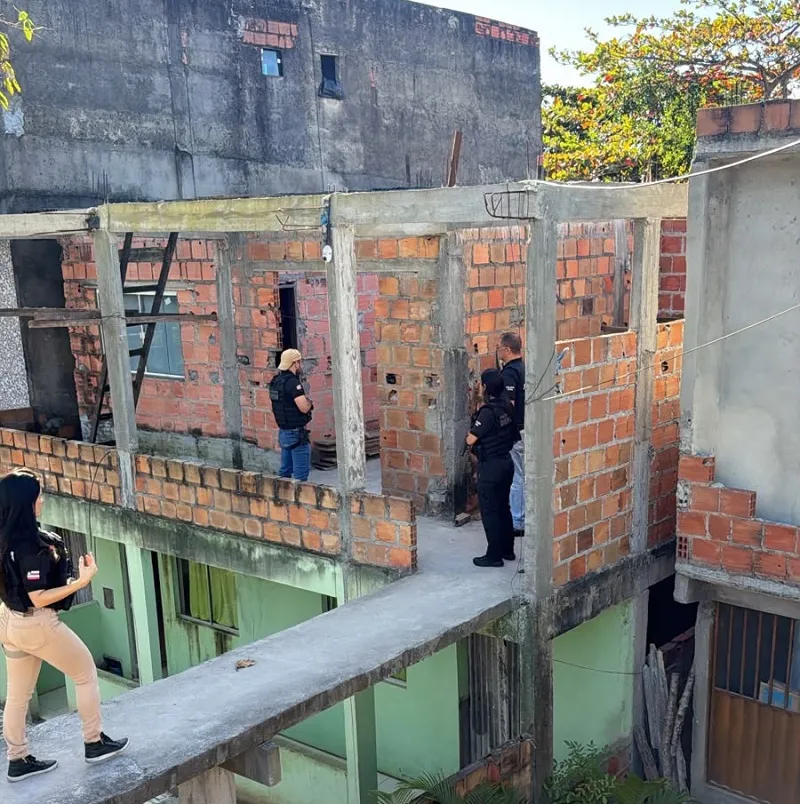 Polícia Civil cumpre mandados em São Francisco do Conde e Madre de Deus após ameaças no Polo Industrial de Camaçari. Foto: Divulgação / Ascom PC-BA