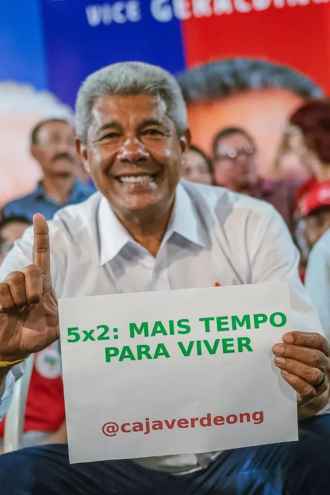 Jerônimo afirma que fim da escala 6x1 é avanço para o país: “Brasil não pode andar para trás”