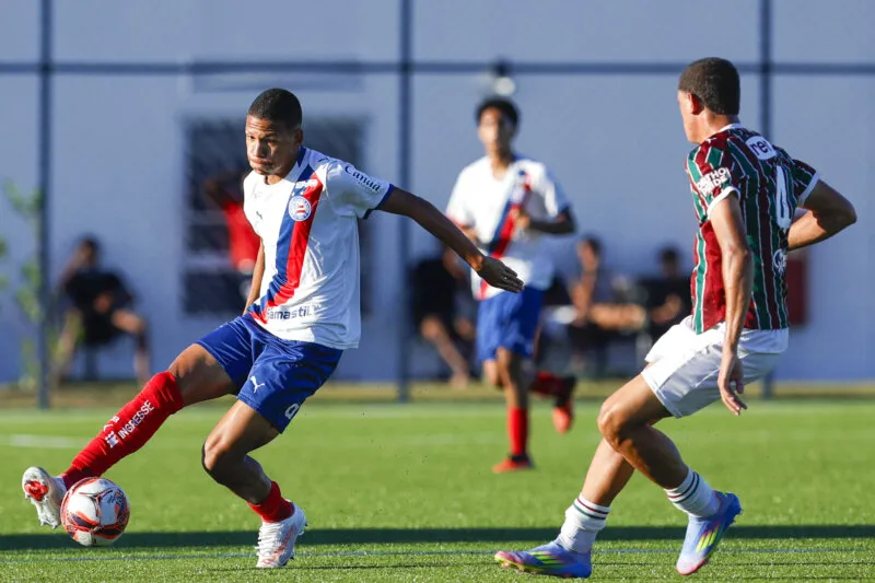Jonathan Marinho brilhou no triunfo que também marcou o adeus do treinador. Foto: Divulgação / EC Bahia