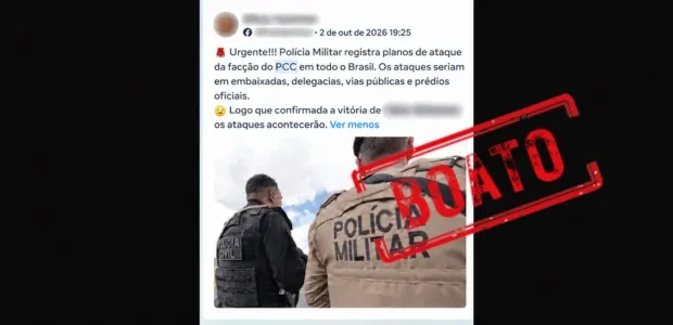 É falso que as Eleições de 2026 estejam sob ameaça. Foto: TSE