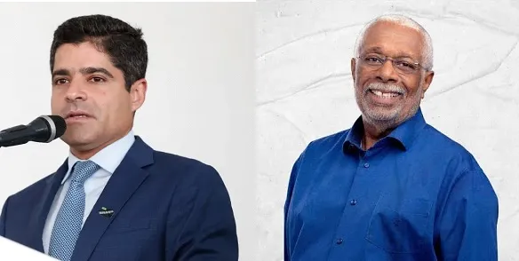  ACM Neto (União Brasil) e o Prefeito Antônio Calmon (PP).