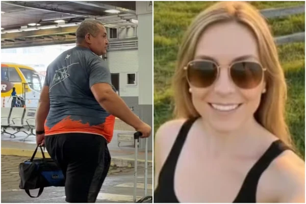 Edimar Rocha Martins viajou para conhecer mulher. Foto: Reprodução/TV Globo