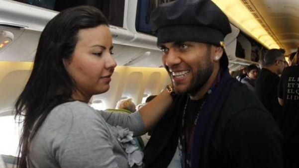 Dinorah e Daniel Alves. Crédito: Reprodução