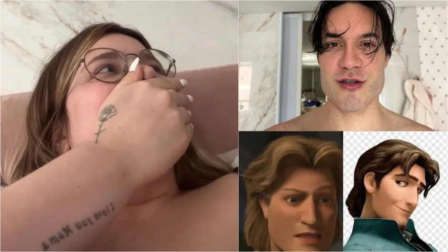 Viih Tube se surpreende com mudança de visual de Eliezer — Foto: Reprodução