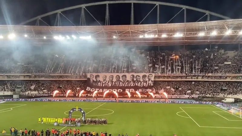 Torcida do Botafogo. Foto: Reprodução