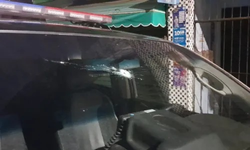 O policiamento foi reforçado na localidade e nenhum policial foi ferido na ação.. Foto: Reprodução/Internet