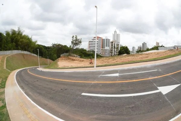 Pista entregue nesta sexta-feira. Foto: Betto Jr. / Secom PMS
