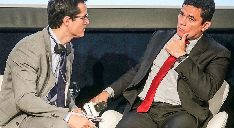O ex-deputado federal Deltan Dallagnol e o senador Sérgio Moro - Divulgação