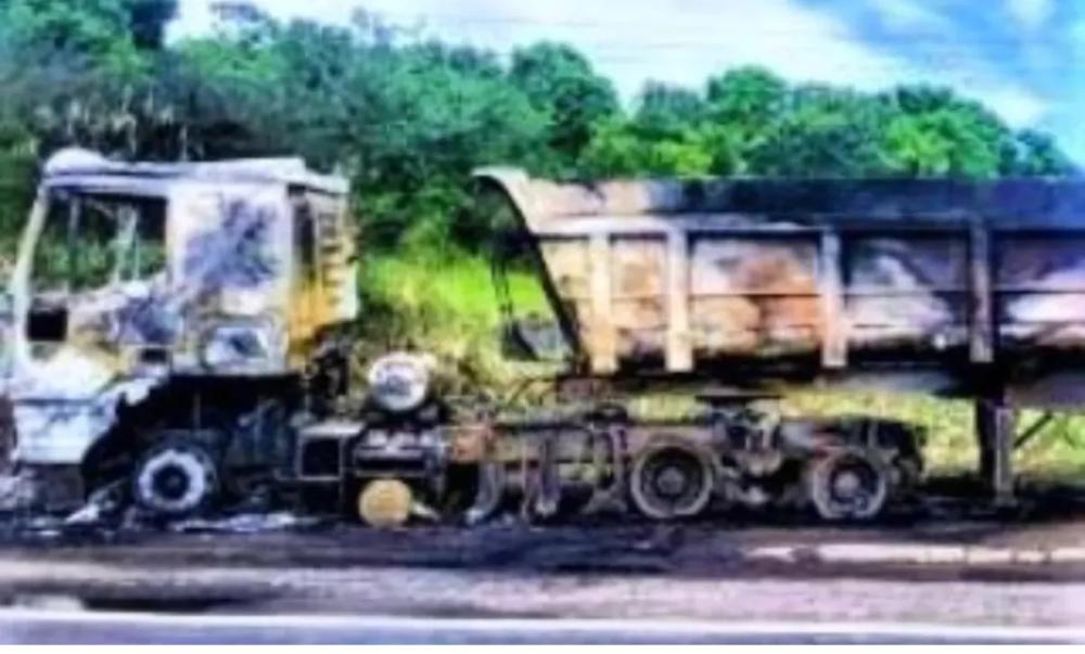 Suspeito foi preso pelo crime de incêndio doloso - Foto: Divulgação | PRF