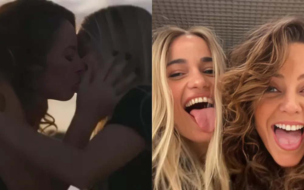Paolla Oliveira e Nanda Costa agitam web com beijão: Meu sonho. Foto: Reprodução