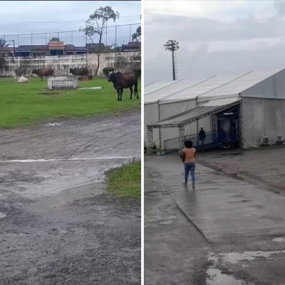 São Fco. do Conde: Morador mostra más condições de hospital provisório