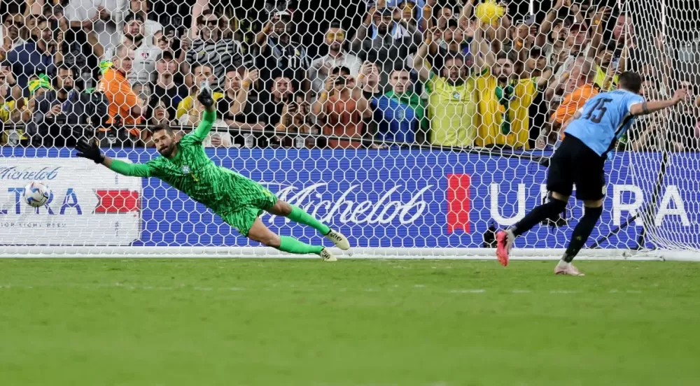 Brasil foi eliminado nos pênaltis. Foto: Ethan Miller/Getty Images