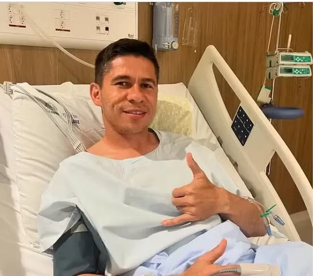Osvaldo se manifesta nas redes sociais após internamento — Foto: Redes sociais