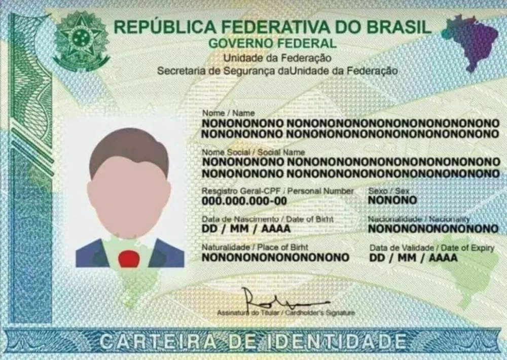 Carteira de Identidade. Foto: Divulgação