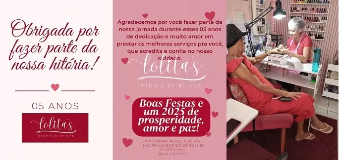 Estúdio Lolita's. Foto: Divulgação