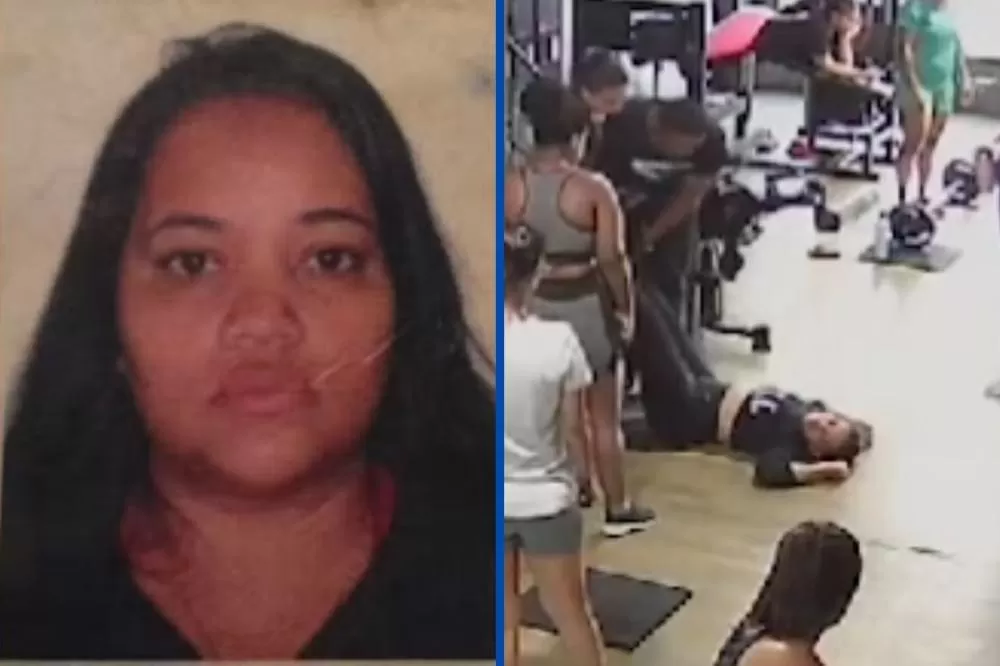 Mulher passa mal e morre durante treino em academia em Santo Estevão