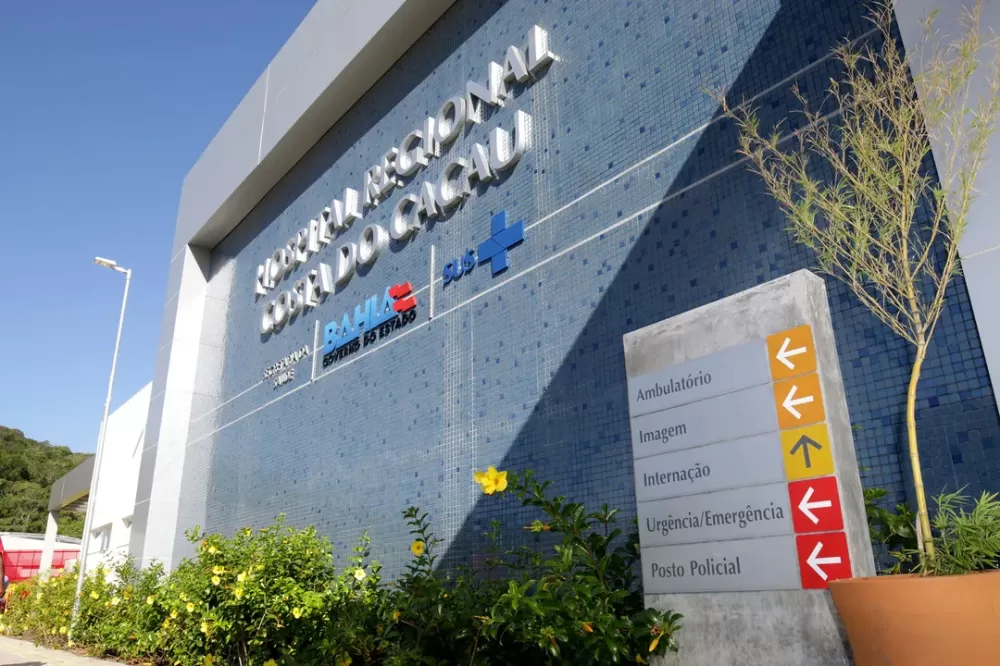 Hospital Regional Costa do Cacau (HRCC) . Foto: Leonardo Rattes / Ascom Sesab