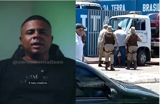 Vereador Soldado Nailson cumpre detenção disciplinar e denuncia perseguição política. Foto: Reprodução/Instragram
