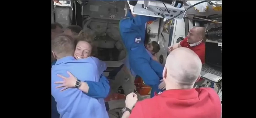 Astronautas presos no espaço desde junho de 2024 são resgatados. Foto: Reprodução