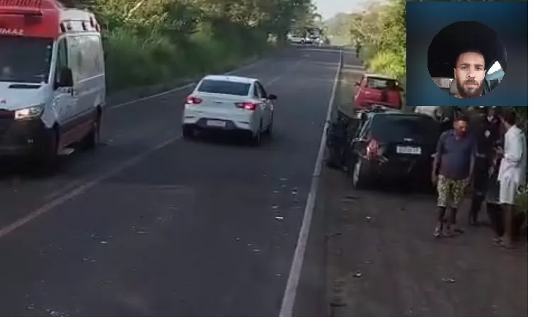 Acidente na BR-110: Condutor morre após colisão com cavalo em São Sebastião do Passé. Foto: Reprodução