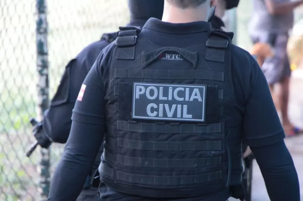 Polícia cumpre mandados de prisão no âmbito da Operação Dragão de Fogo. Foto: Divulgação Ascom PC