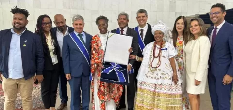 Governador Jerônimo Rodrigues recebe a mais alta honraria brasileira. Foto: Divulgação