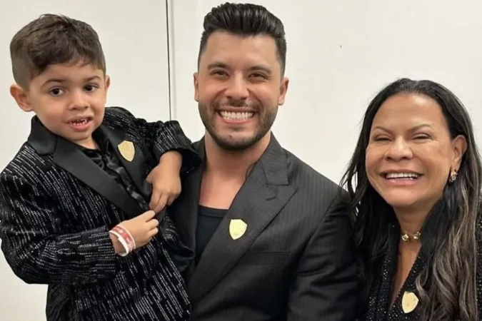 Murilo Huff obtém guarda provisória do filho Léo em meio a disputa judicial com Dona Ruth. Foto: Redes
