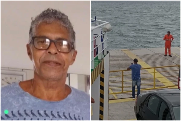 Luiz Bernardino de Andrade caiu. Foto: Reprodução