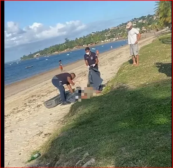 Corpo é encontrado em Itaparica e pode ser de passageiro que caiu do ferry. Reprodução