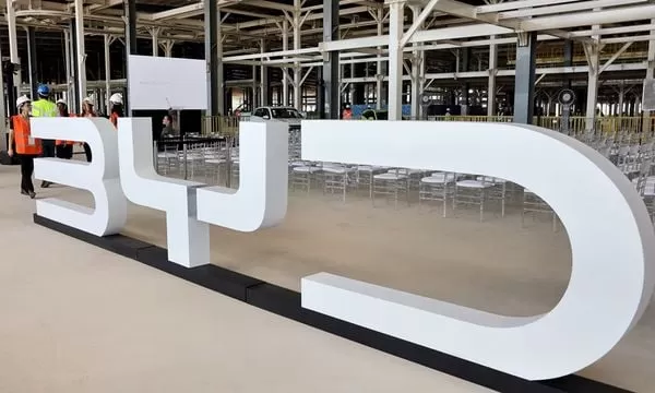 BYD. Foto: THUANE MARIA/GOVBA