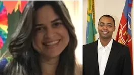 Sai de Daniela Parente, entra Aloísio Oliveira. Foto: Reprodução