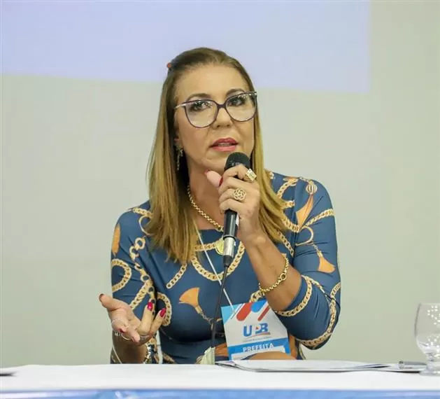 Prefeita de Ibicaraí, Monalisa Tavares (União). Foto: Reprodução