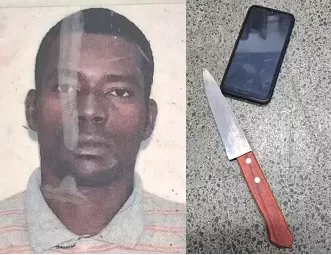 Suspeito pegou uma faca e desferiu vários golpes contra Daniel, após uma discussão. Foto: PC-BA