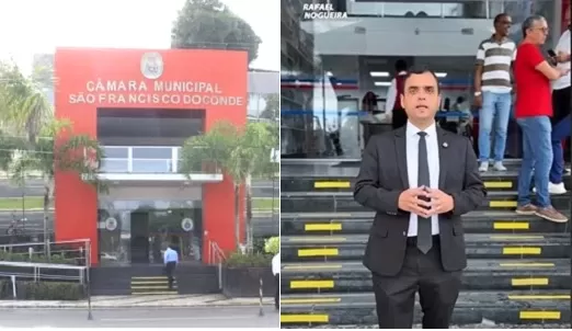 A mobilização foi articulada durante a semana, e um dos principais incentivadores da presença popular foi o vereador Rafael Nogueira. Foto: Reprodução