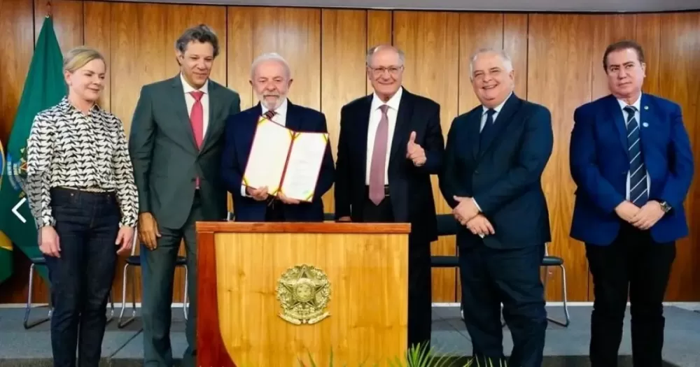 Lula sanciona lei que beneficia microempresas em exportações. Foto: Cadu Gomes / VPR