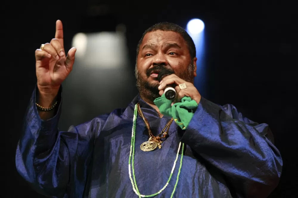 Arlindo Cruz durante show no Brazilian Music Awards 2010. Foto: Buda Mendes/LatinContent 