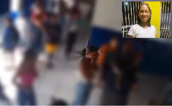 Alícia Valentina, de 11 anos, morreu após ser espancada dentro da escola em Belém do São Francisco, no Sertão de Pernambuco. Foto: Reprodução