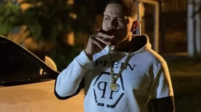 Corpo do empresário tinha marcas de disparos de arma de fogo. Foto: Reprodução