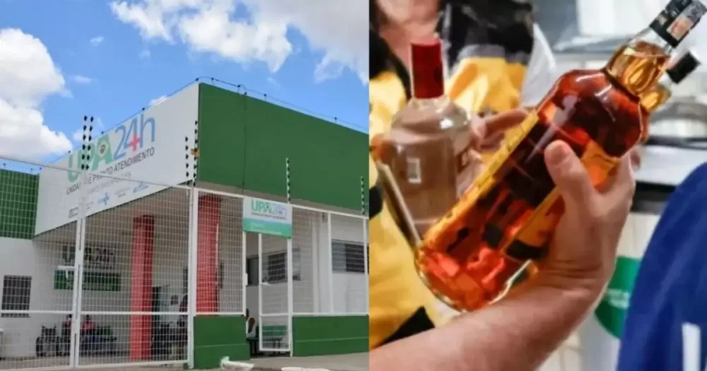 Homem morre com suspeita de intoxicação por metanol em Feira de Santana; amostras serão analisadas.Foto: Reprodução