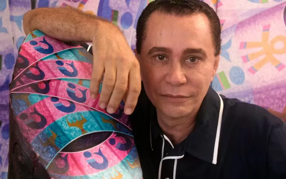 Artista plástico César Romero. Foto: Divulgação