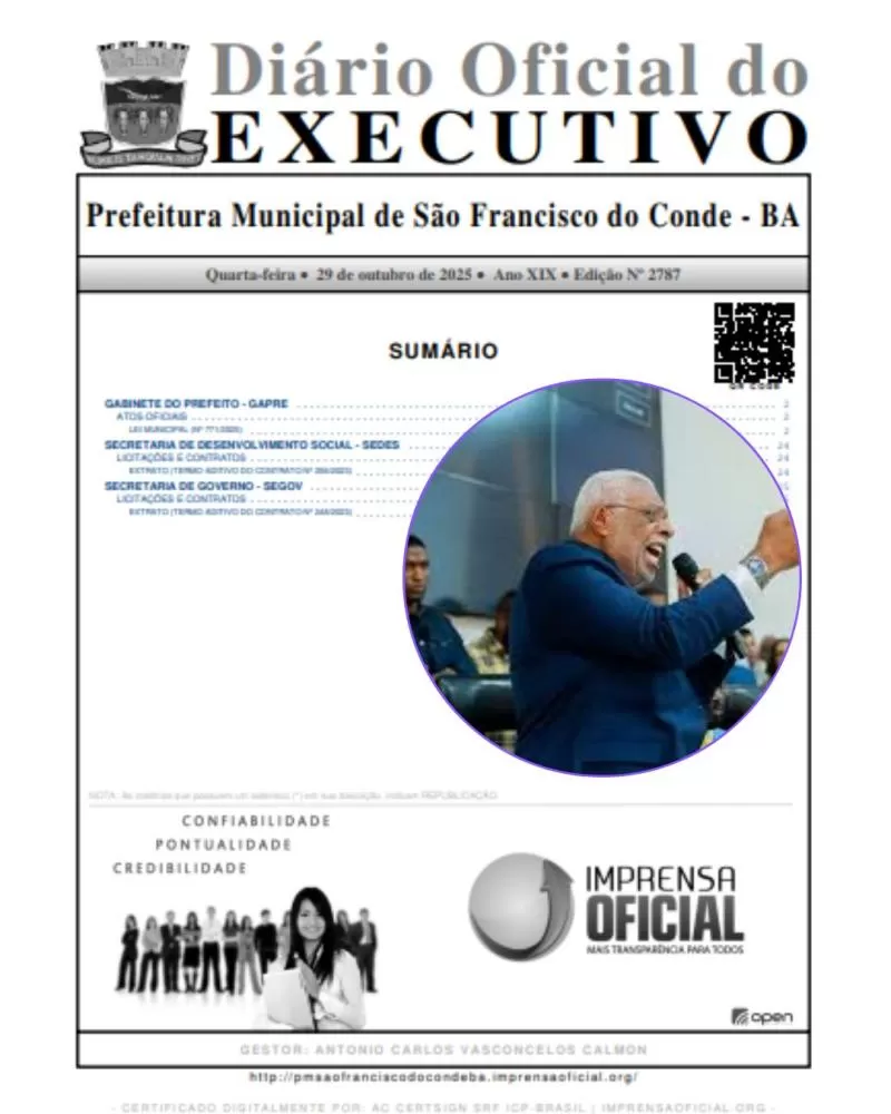 Prefeito Antônio Calmon sanciona lei que reduz e exclui milhares do Programa “Pão na Mesa”