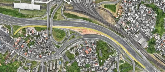 Nova ligação do Lobato. Foto: Divulgação