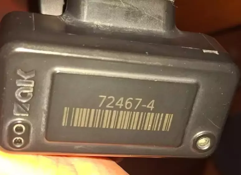 Objeto foi identificado no banheiro da rodoviária. Foto: Divulgação/PF