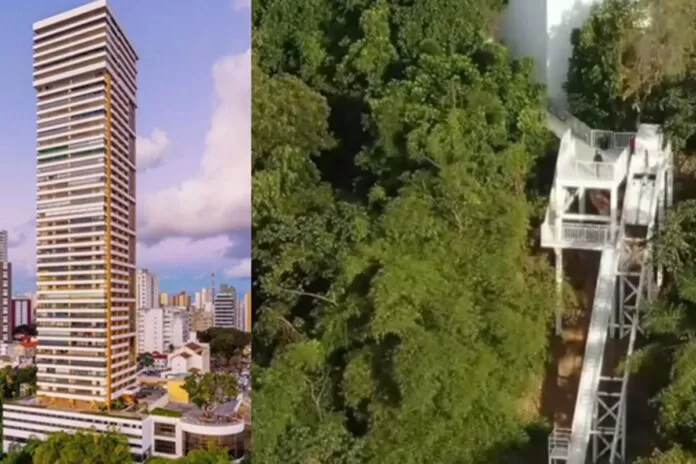 Apê de deputado alvo da Overclean tem 16 vagas na garagem e teleférico. Foto: Reprodução/ Internet