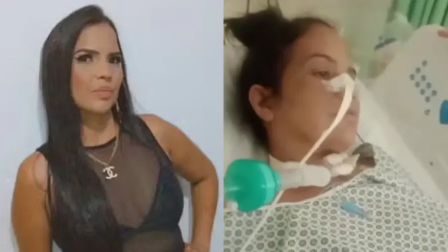 Kellen Antunes, 42, foi internada em estado grave após complicações por uso de caneta emagrecedora, segundo familiares. Foto: Reprodução / TV Globo