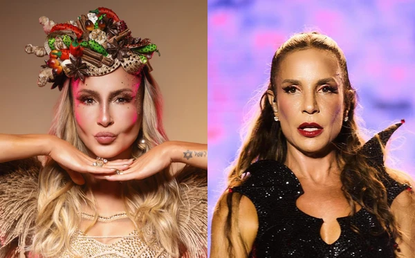 Claudia Leitte e Ivete Sangalo Crédito: Reprodução/Correio