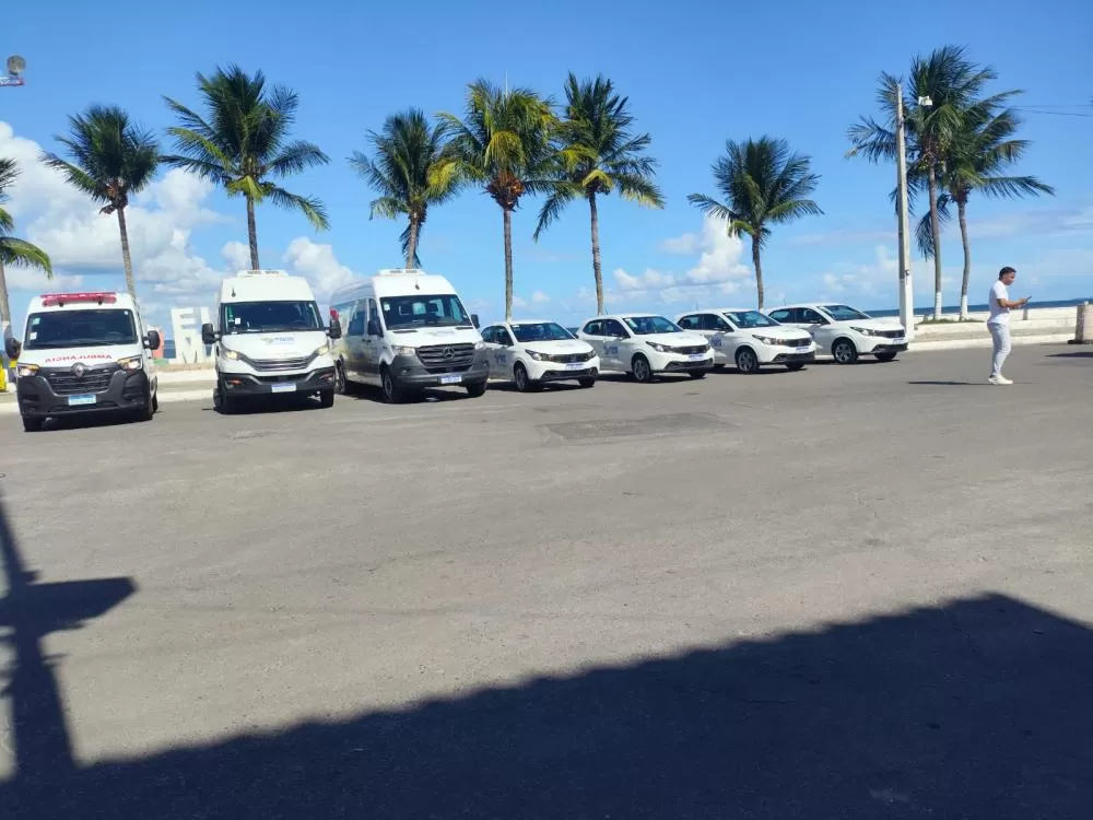 Prefeitura de Madre de Deus renova frota da Saúde com entrega de sete veículos. Foto: RC News